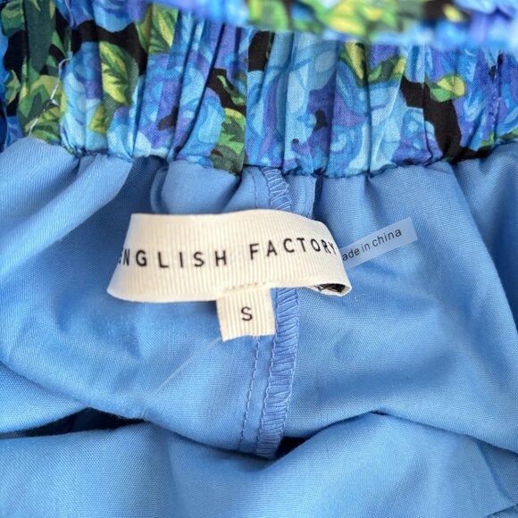 English Factory Printed Open Back Maxi Dress - Picture 12 of 12